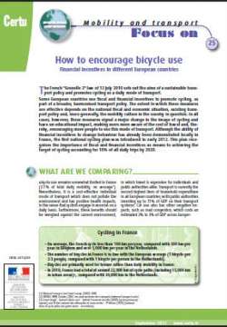 Способы стимулирования развития велосипедного движения - Перемещения и транспорт Рассматриваемый вопрос
